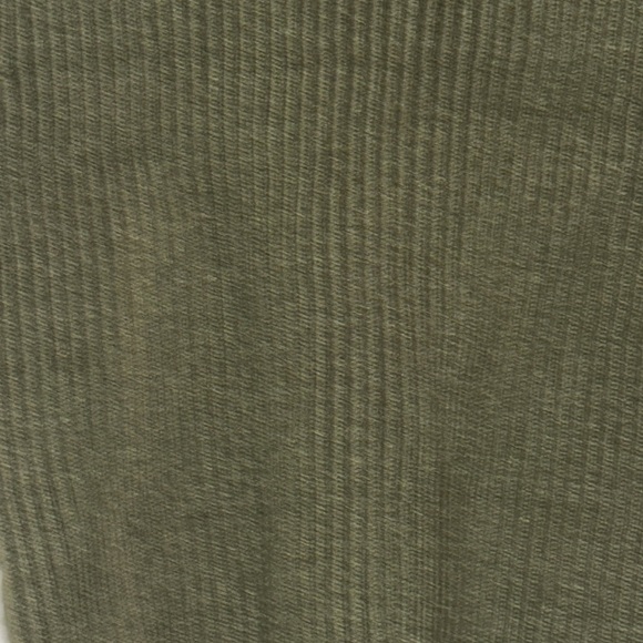 ZARA WOMEN RIBBED KNIT CROP MOCK NECK OLIVE Green TOP SIZE L.NEW WITH TAG - Picture 4 of 7